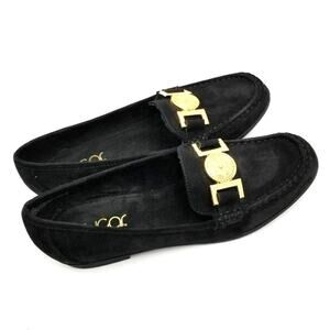 Sugar Mada Women's Embellished Chaim Bow Flat Slip On Loafers Shoes Size 7.5